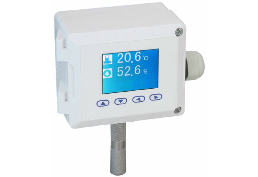 MBus WTH LCD ETH ModbusTCP ModbusRTU Wall Temp Humidity Sensor