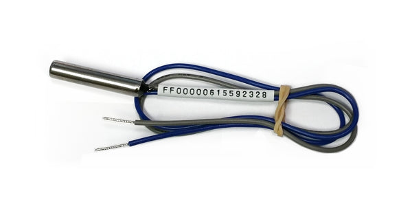 1WT_6SSP_1_30cm_2w_Rom: 1-Wire Temperature sensor with stainless steel probe & RomID label.