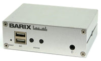 Barix AudioPoint 3.0: Low-latency Audio streaming to iOS and Android app using WiFi router
