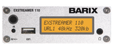 Barix Exstreamer-110:  IP-Audio Decoder with LCD Display and USB