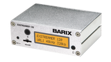 Barix Exstreamer-120:  IP-Audio Decoder with LCD Display and Micro SD slot.