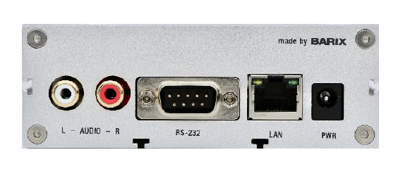 Barix Instreamer-ICE: IP-Audio Encoder with AAC+ and built-in Icecast ...
