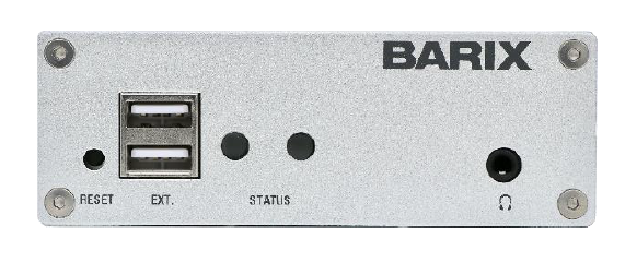 Barix Instreamer-ICE: IP-Audio Encoder with AAC+ and built-in Icecast ...